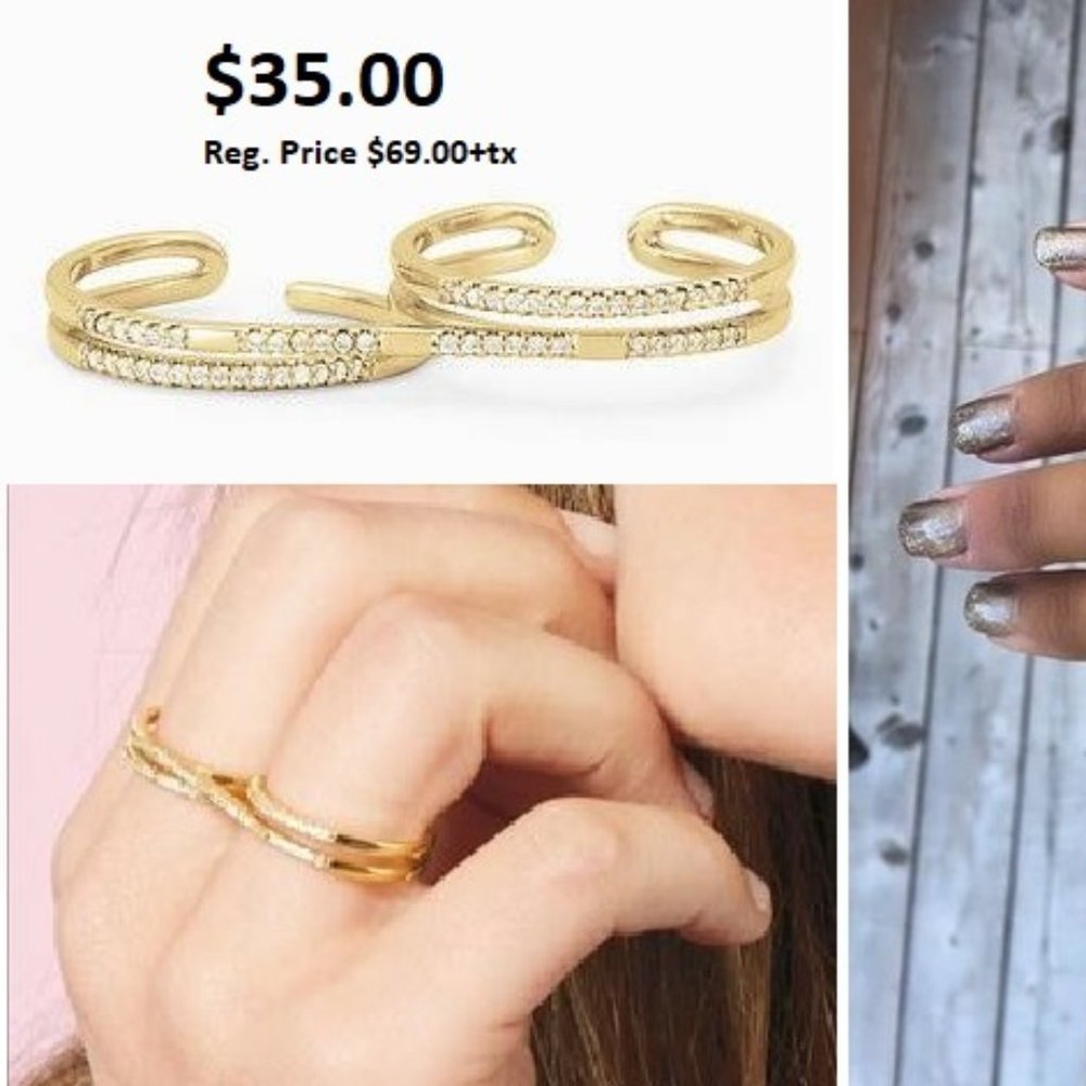 Pavé Duo Ring